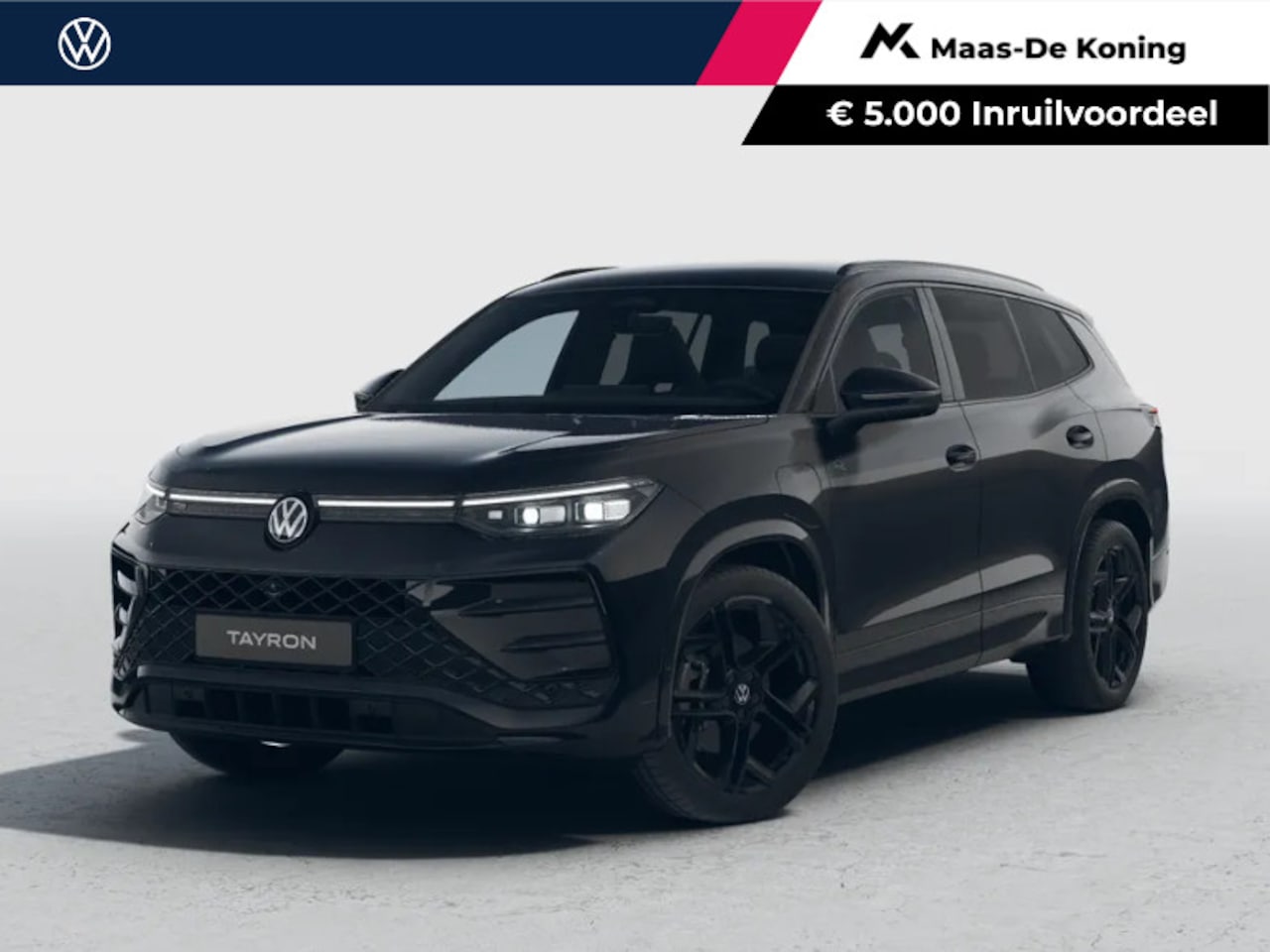 Volkswagen Tayron - R-Line Edition 1.5 eHybrid 204 PK 6 versn. DSG · Black Style Pakket · Trekhaak inklapbaar, - AutoWereld.nl