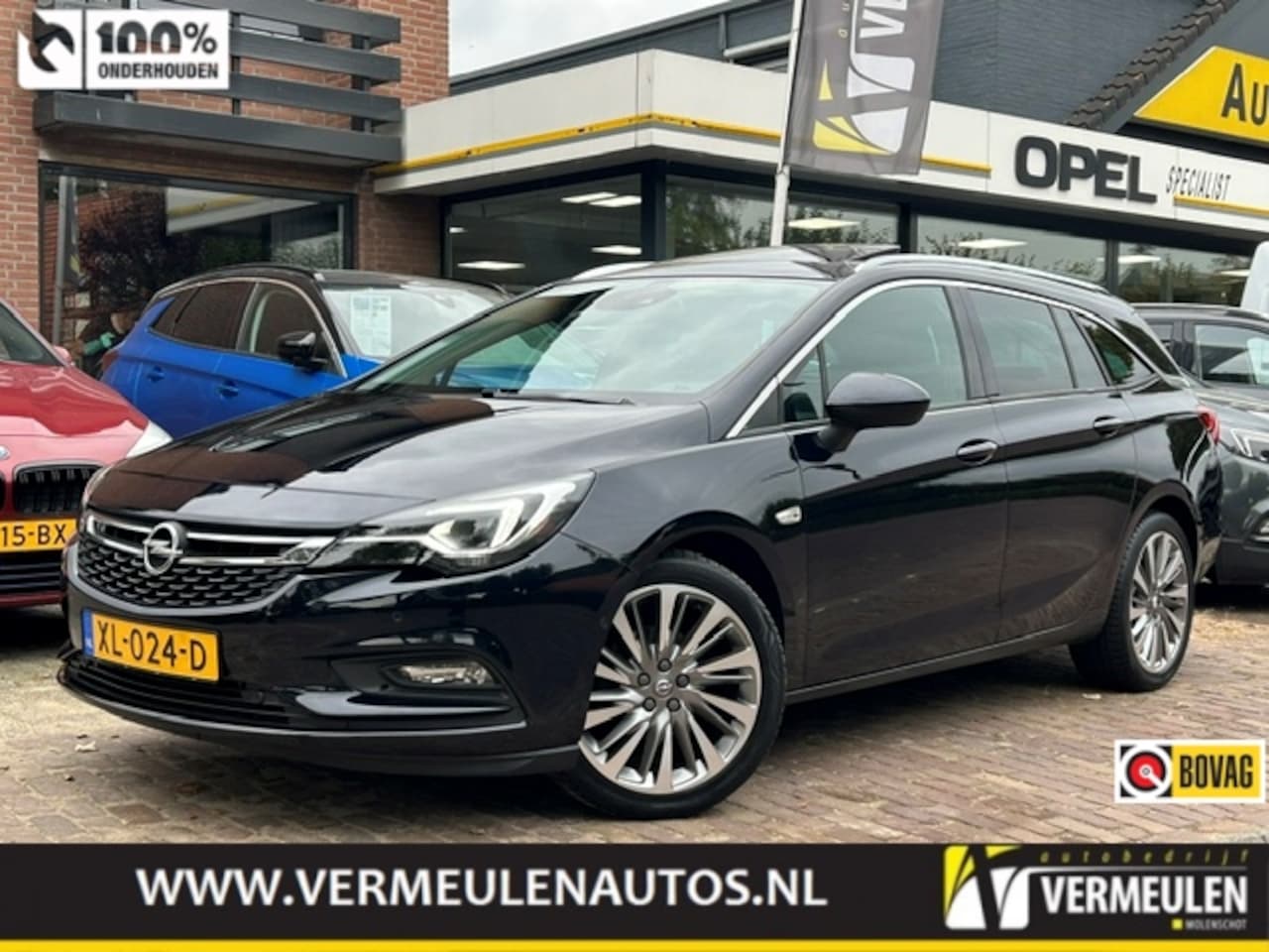 Opel Astra Sports Tourer - 1.4 Turbo 150PK Innovation + 18"/ Leder/ Winterpakket/ Full-LED/ Navi/ Clima/ Cruise/ CarP - AutoWereld.nl