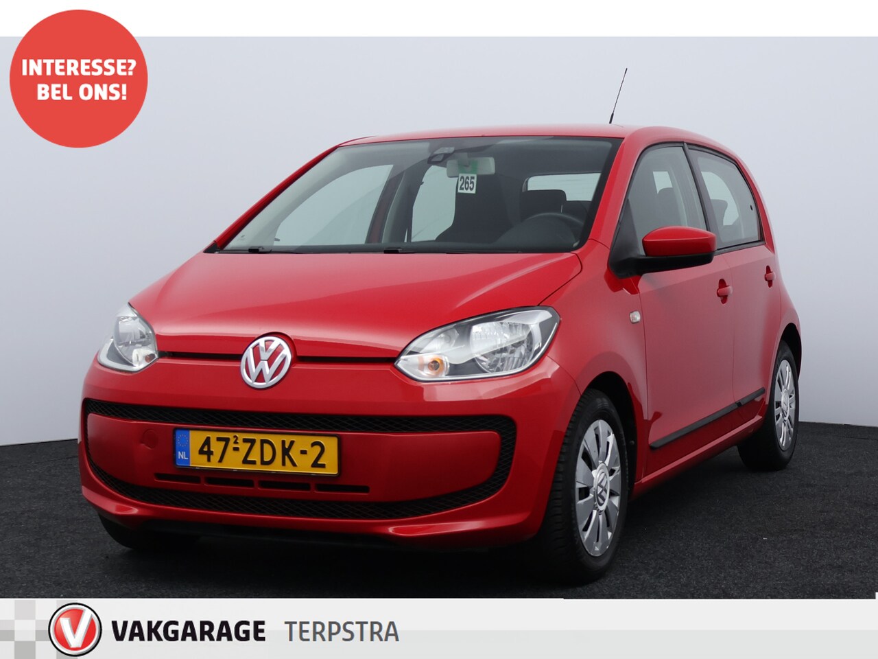 Volkswagen Up! - 1.0 move up! BlueMotion/ D-Riem verv: 195.000 KM!/ 5-Drs/ Airco/ C.V./ Elek. Ramen/ Isofix - AutoWereld.nl