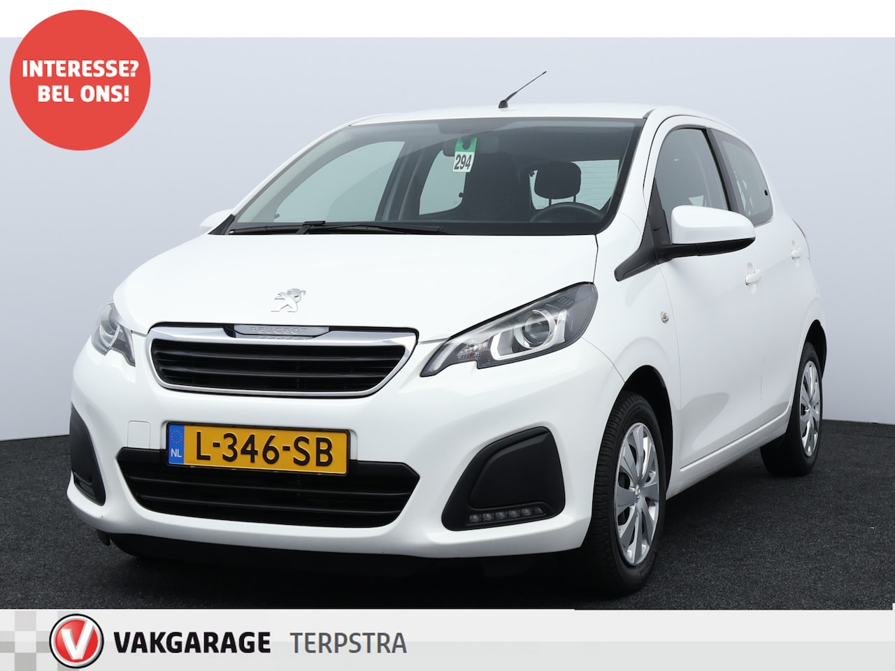 Peugeot 108 - 1.0 e-VTi Active/ 5-Drs/ DAB+/ Airco/ Bluetooth/ Elek. Ramen/ C.V. Afstand/ Isofix/ Getint - AutoWereld.nl