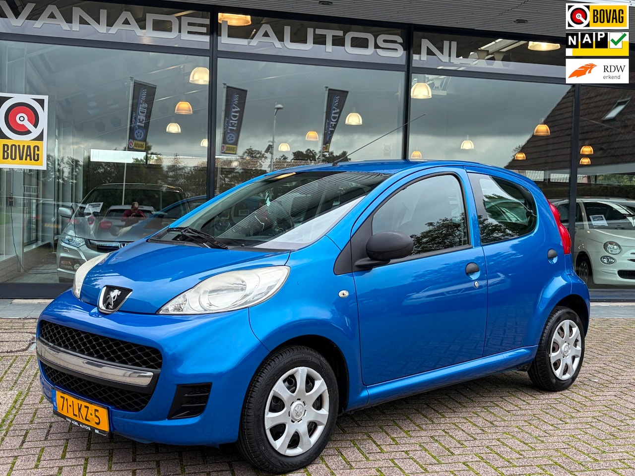 Peugeot 107 - 1.0-12V XR 5Drs 92d-KM! Stuurbekr. NL-Auto NAP Nieuwe APK! - AutoWereld.nl
