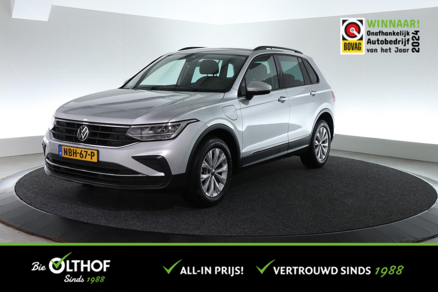 Volkswagen Tiguan - 1.4 TSI eHybrid Life | ALL-IN PRIJS | CARPLAY | ADAP. CRUISE | - AutoWereld.nl