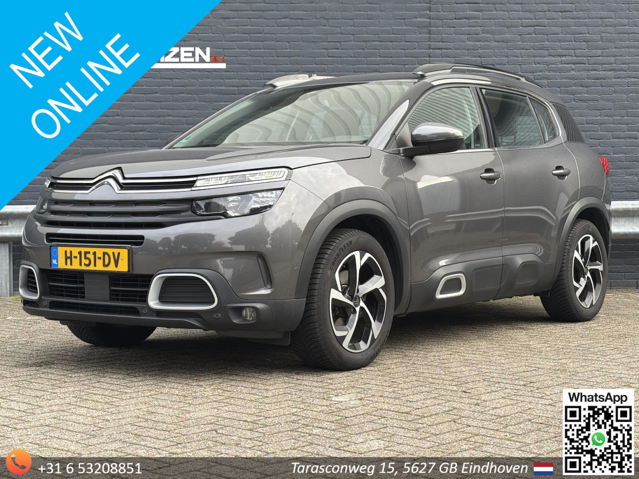 Citroën C5 Aircross - 1.2 PureTech Business | € 8.900,- NETTO! | Camera | Cruise | Climate | Navi | Trekhaak | - AutoWereld.nl