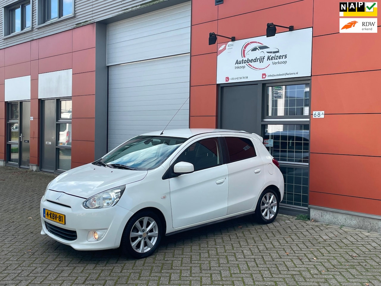 Mitsubishi Space Star - 1.2 Intense+ APK KEYLES AIRCO PDC NAP ELEK RAMEN - AutoWereld.nl