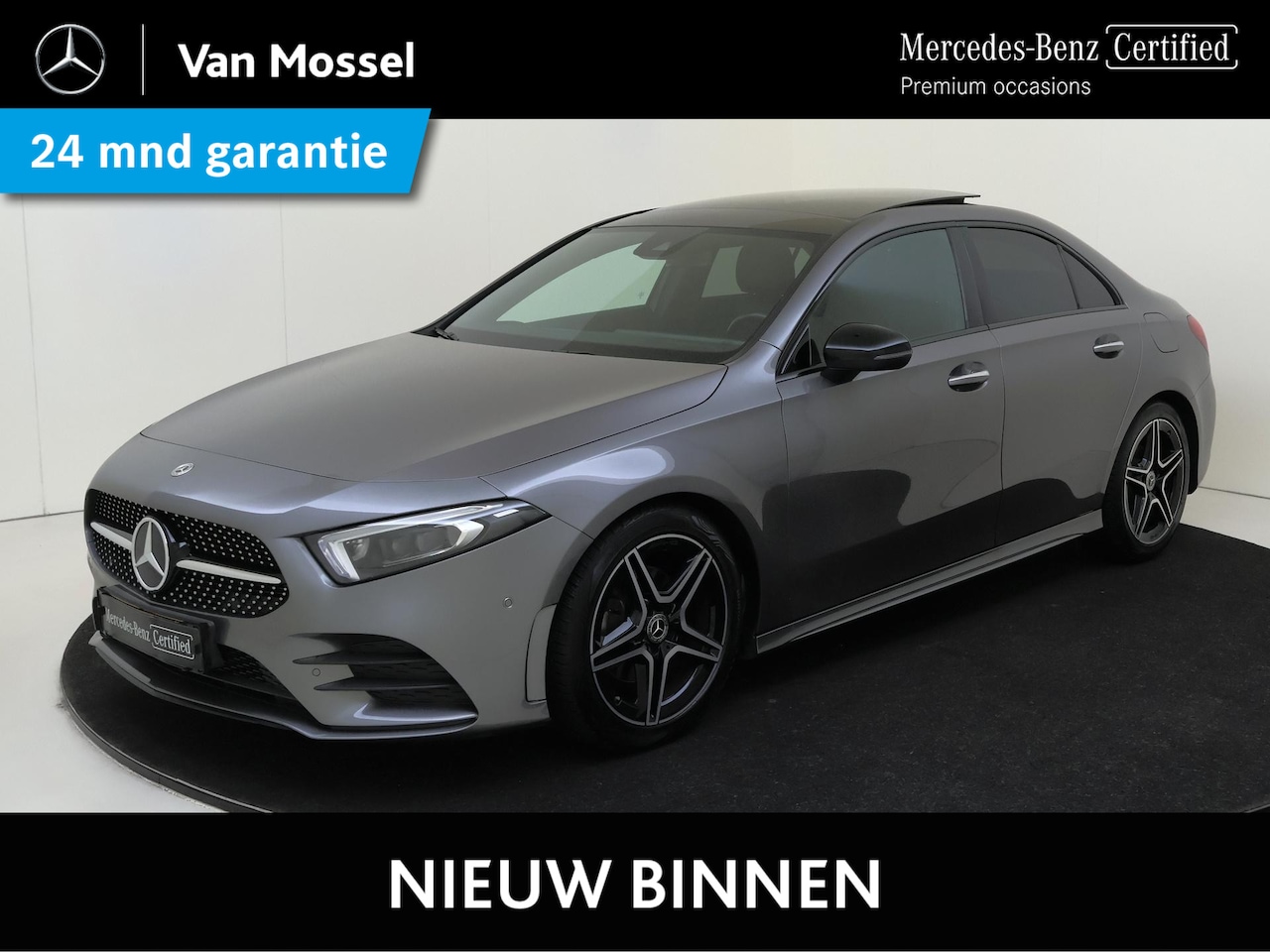 Mercedes-Benz A-klasse - 180 Business Solution AMG Premium Plus /Panoramadak /Memory /Keyless /Night-Pakket - AutoWereld.nl
