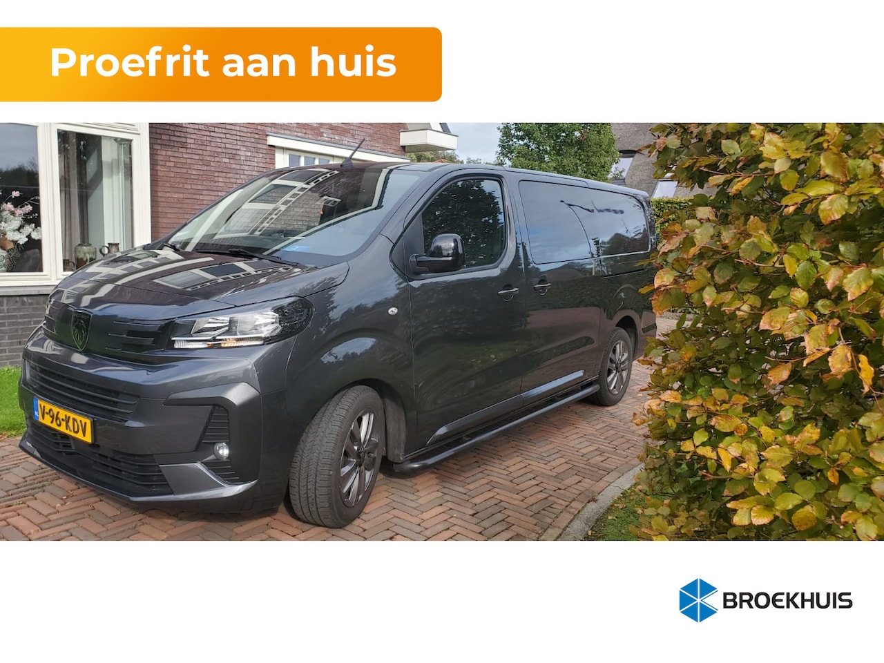 Peugeot Expert - 2.0 BlueHDi 180 S&S L3 DC | Achterbank 3-persoons | Achteruitrijcamera | Airco - AutoWereld.nl