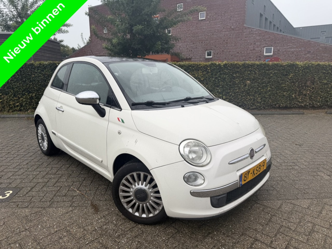 Fiat 500 - 1.2 Automatic|Pano|Cruise|Clima|Carplay - AutoWereld.nl