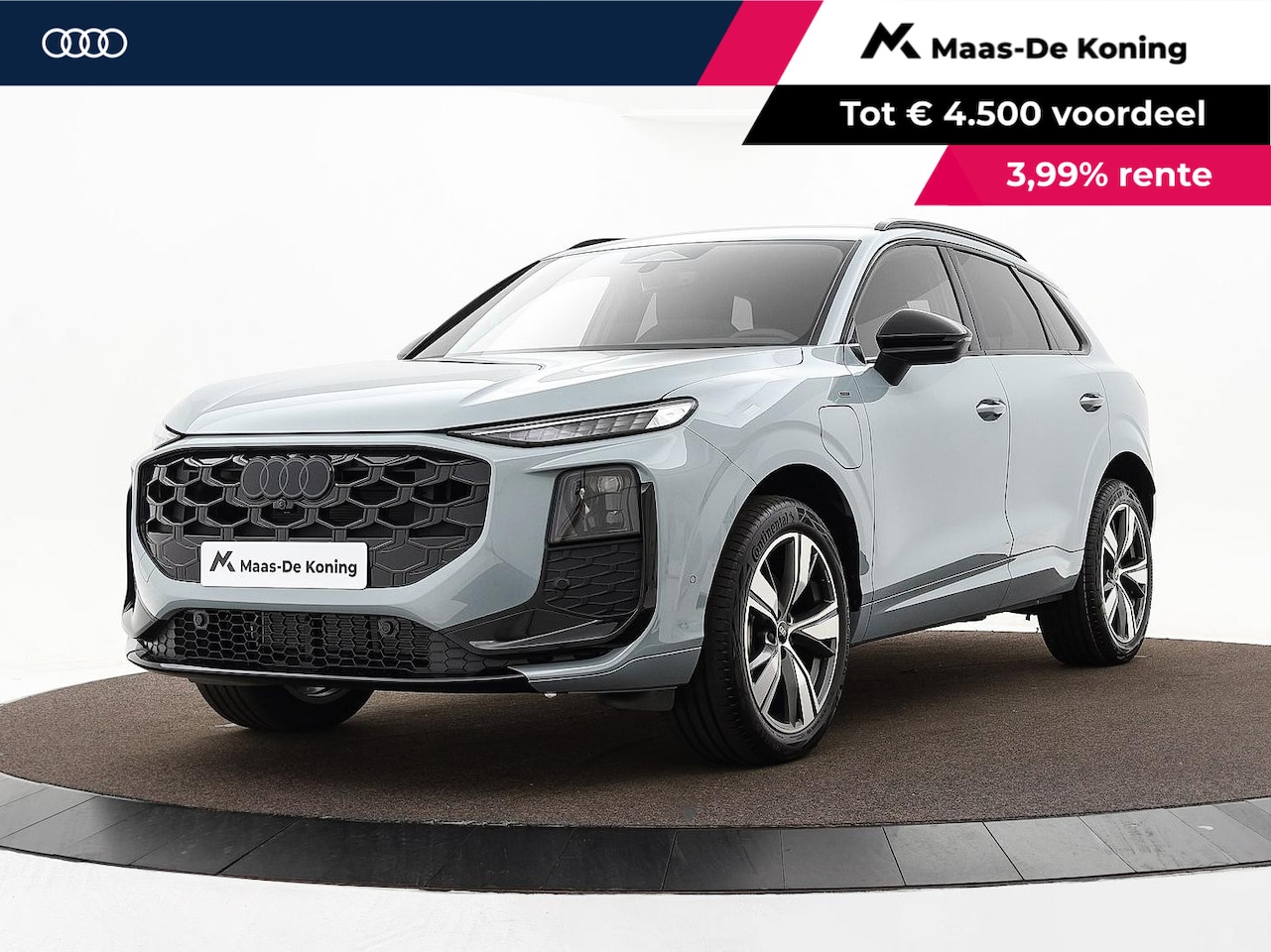 Audi Q3 - 1.5 200kW e-hybrid S edition 272 PK · Tech plus · Lederen bekleding · Trekhaak elek. wegkl - AutoWereld.nl