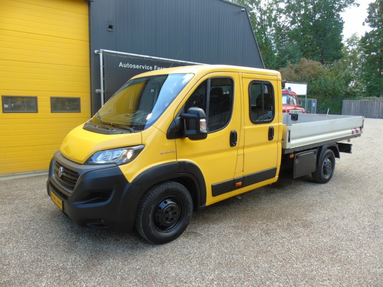 Fiat Ducato - 2.3 Pick up DC - Pritsche - 2020 - 7 persoons - Navi - Trekhaak - AutoWereld.nl