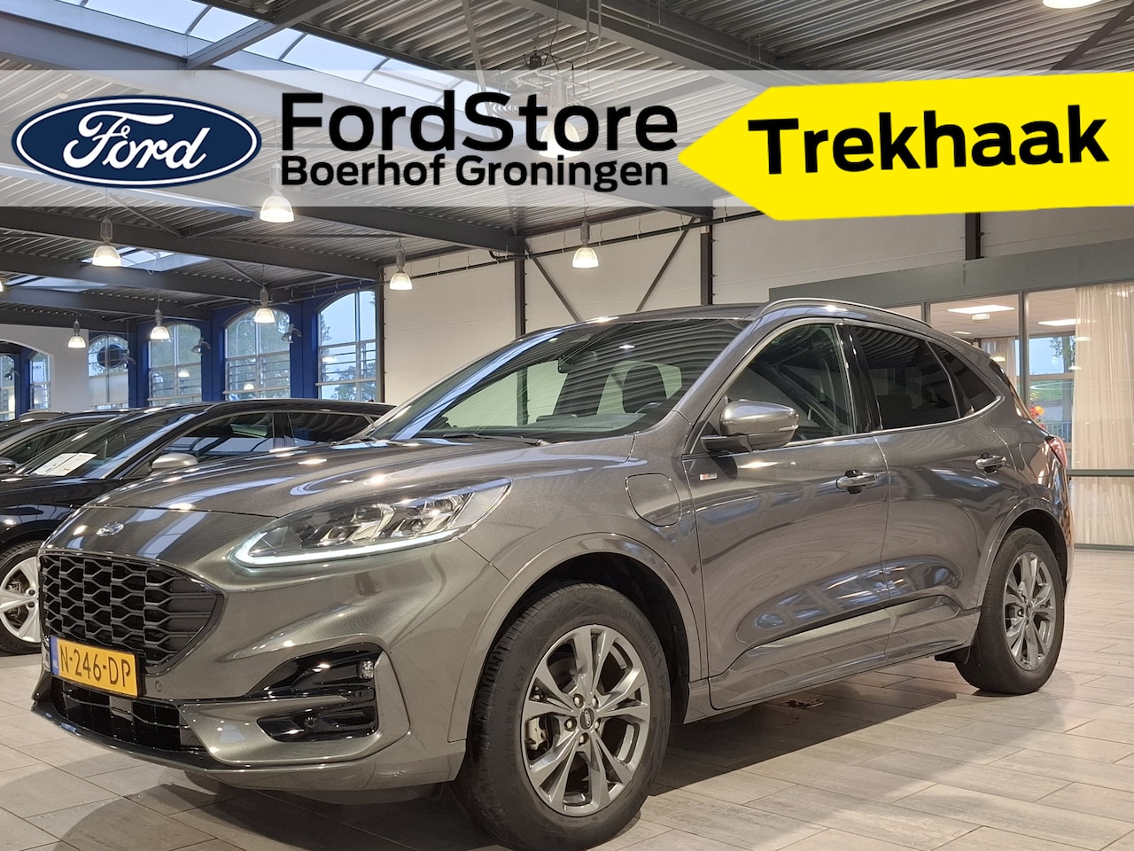Ford Kuga - 2.5 PHEV 225 pk ST-Line X | Trekhaak | El. a. klep | El. verst. stoel | B&O | LED | SOH 87 - AutoWereld.nl