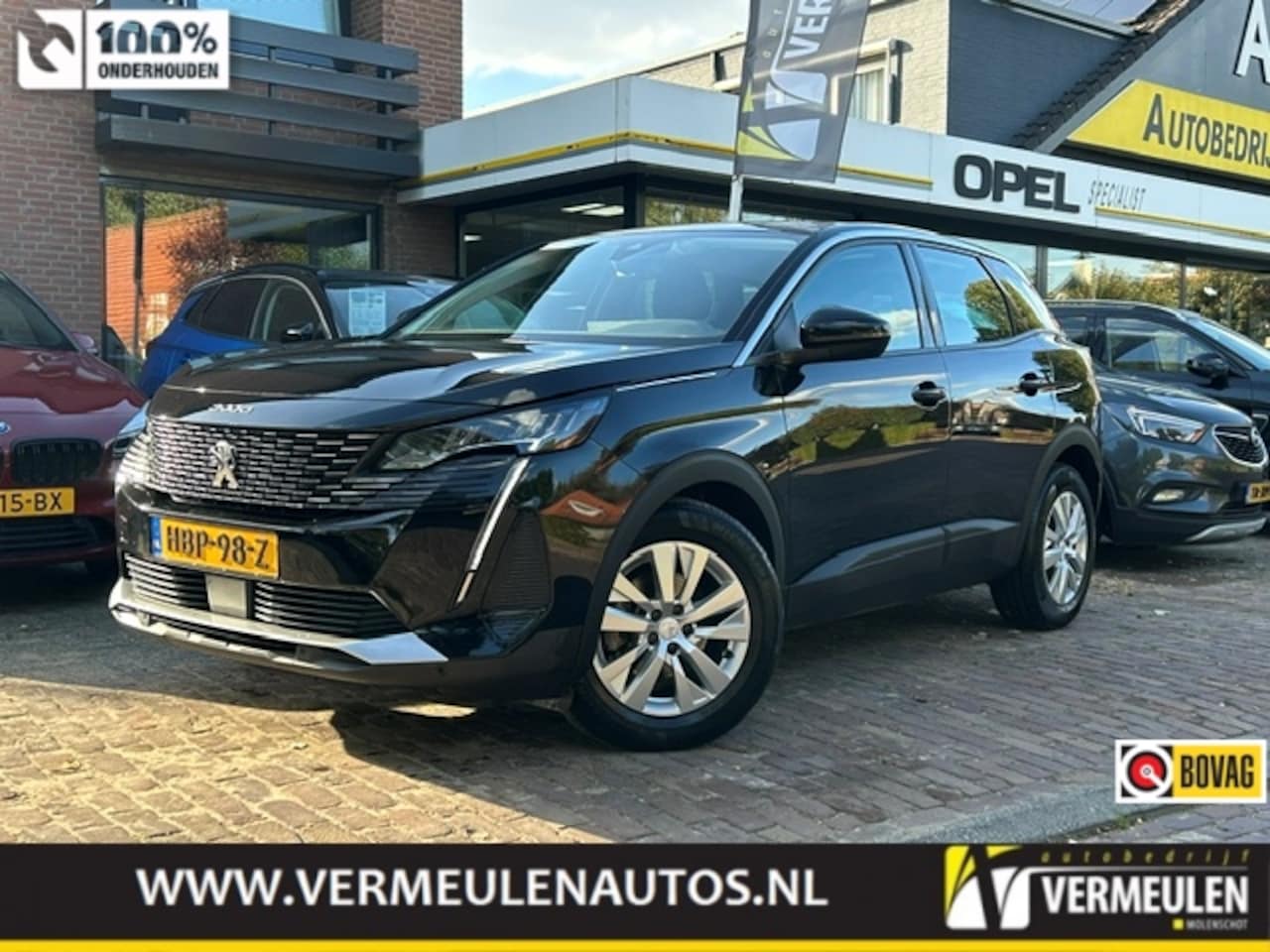 Peugeot 3008 - 1.2 PureTech 130PK Blue Lease Active Automaat + 17"/ Navi/ Clima/ Cruise/ Full-LED/ Camera - AutoWereld.nl