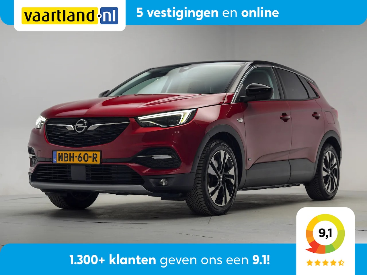 Opel Grandland - 1.6 Turbo Hybrid Innovation [ Leder Trekhaak Apple/Android ] - AutoWereld.nl