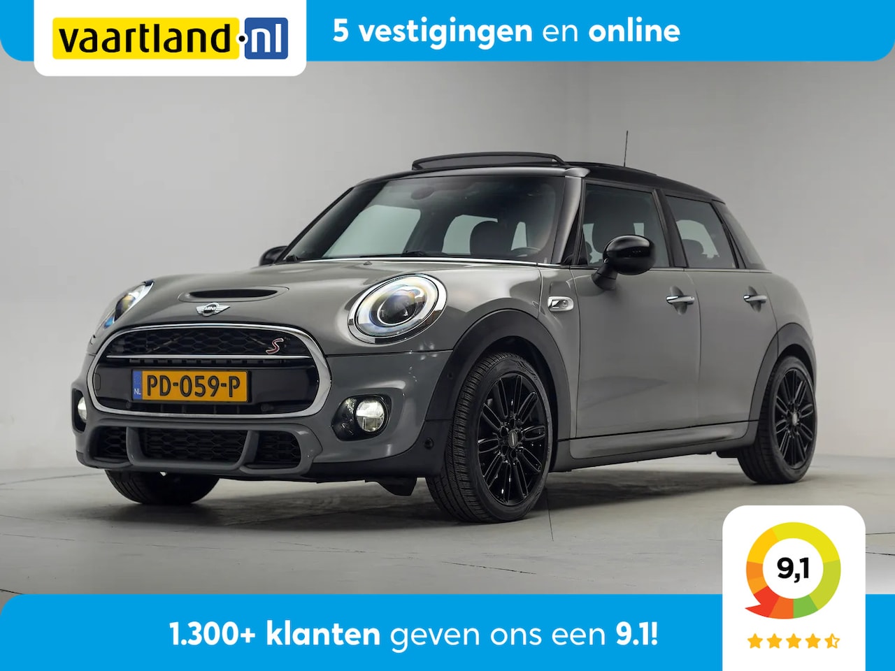 MINI John Cooper Works - S 2.0 Cooper S JCW 192pk Aut. [ Panoramadak H/K Leder Stoelverwarming ] - AutoWereld.nl