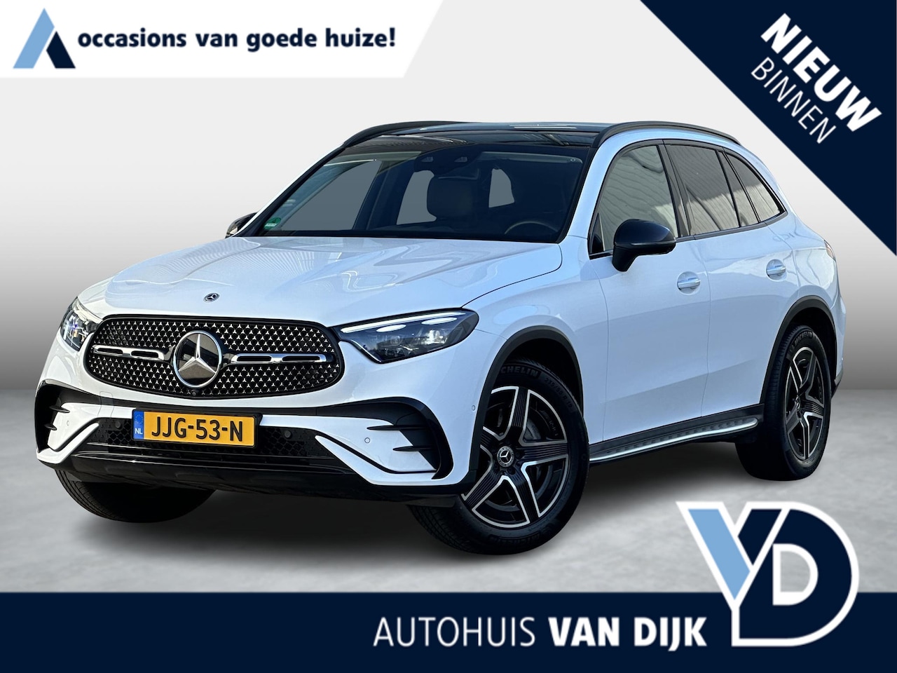 Mercedes-Benz GLC-klasse - 200 4MATIC AMG Line | AMG Line/Adapt.Cruise/360° Camera/Head up display/Pano/Trekhaak - AutoWereld.nl