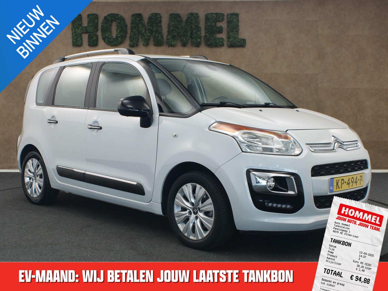 Citroën C3 Picasso - 1.2 PureTech Feel Edition - ORIGINEEL NEDERLANDSE AUTO - TREKHAAK - AIRCO - BLUETOOTH TELE - AutoWereld.nl