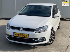 Volkswagen Polo - KOOPJE: 1.2 TSI Highline 5 DEURS HIGHLINE FACELIFT ONYX WHITE PARELMOER CLIMA NAVI