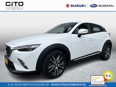 Mazda CX-3 - 2.0 SkyActiv-G 120 SkyLease GT | Trekhaak | Navigatie Full Map | Lederen Interieur | 18" L