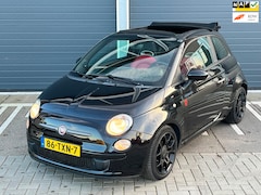 Fiat 500 C - 0.9 TwinAir CABRIO AUTOMAAT ABARTH FERRARI ROOD SCHAALSTOELEN NAP