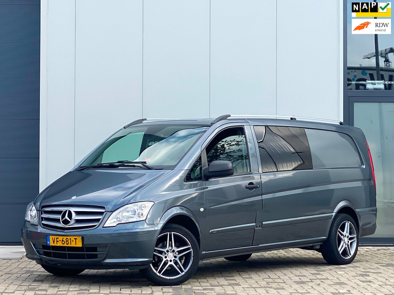 Mercedes-Benz Vito - 113 CDI 343 LANG AIRCO DUBBELE CABINE AUTOMAAT - AutoWereld.nl