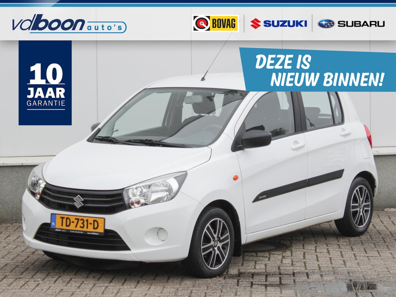 Suzuki Celerio - 1.0 Dynamic | Airco | Pioneer systeem | Cruise | Park sens | Trekhaak - AutoWereld.nl