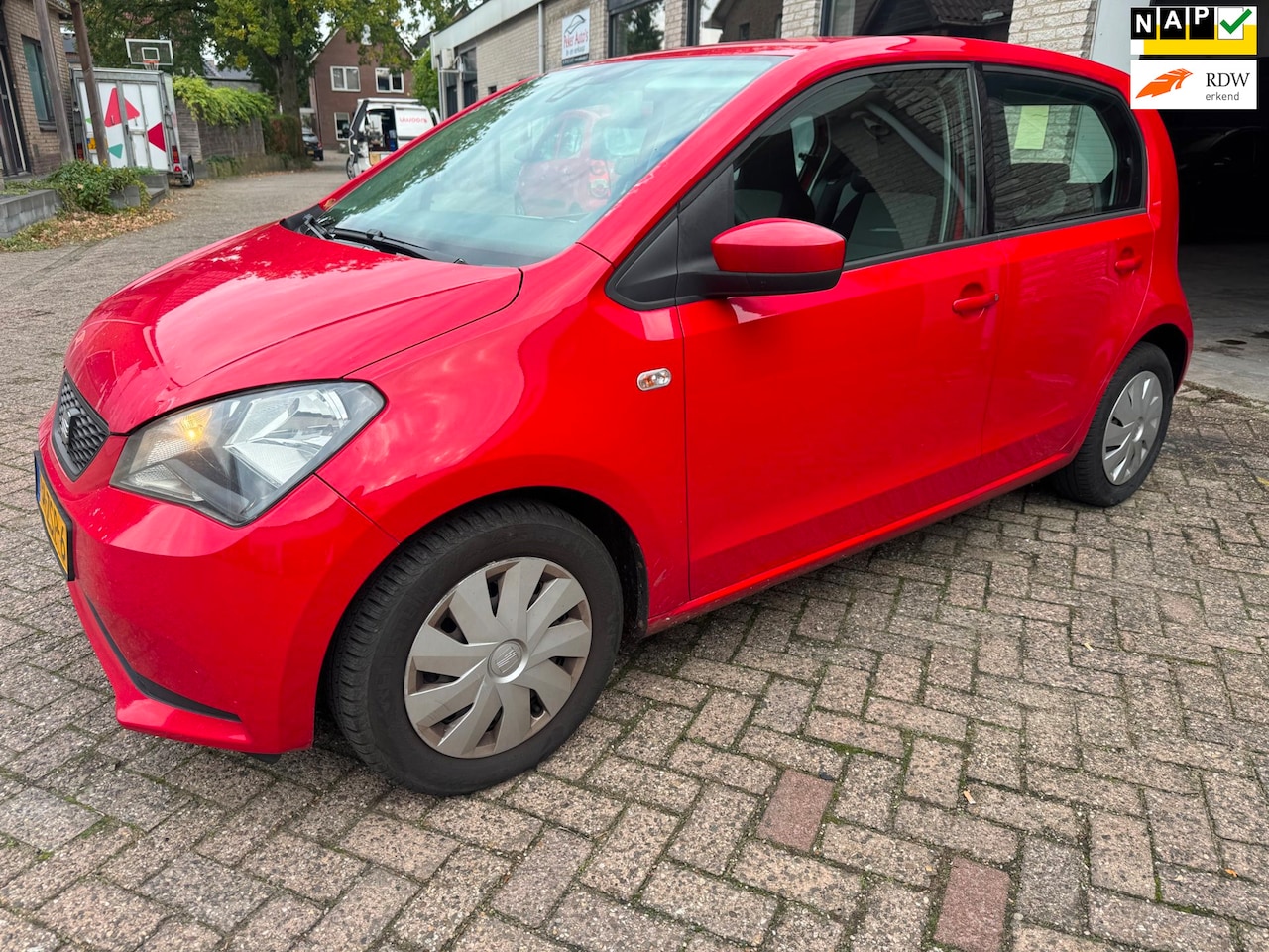 SEAT Mii - 1.0 Style AIRCO 340048 KM NAP O.H BOEKJES,VOLLEDIG ONDERHOUDEN GEHAD,RIJDT EN SCHAKELT GOE - AutoWereld.nl