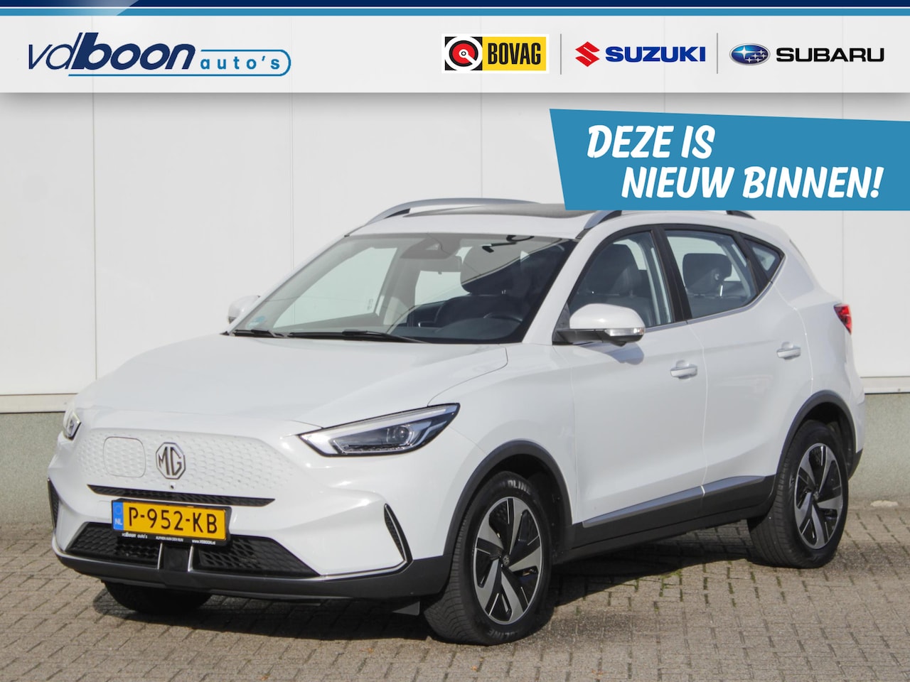 MG MG ZS EV - Standard Range Luxury 50 kWh | Navi | Adap. Cruise | Clima | Camera | Panodak - AutoWereld.nl