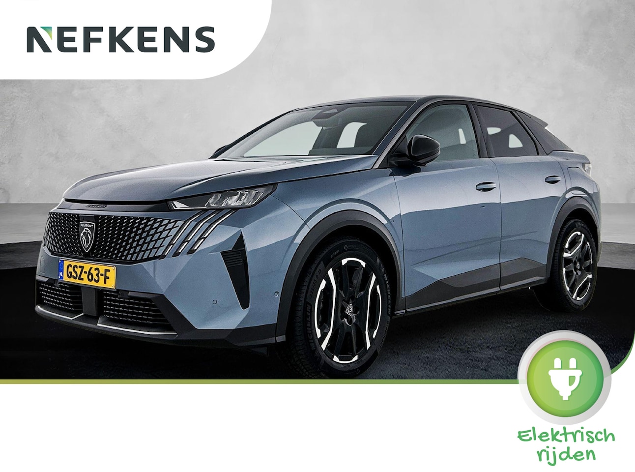 Peugeot e-3008 - SUV Allure Avantage 73 kWh 210pk | Accu 95% | 526km WLTP Actieradius | Navigatie | 360° Ca - AutoWereld.nl
