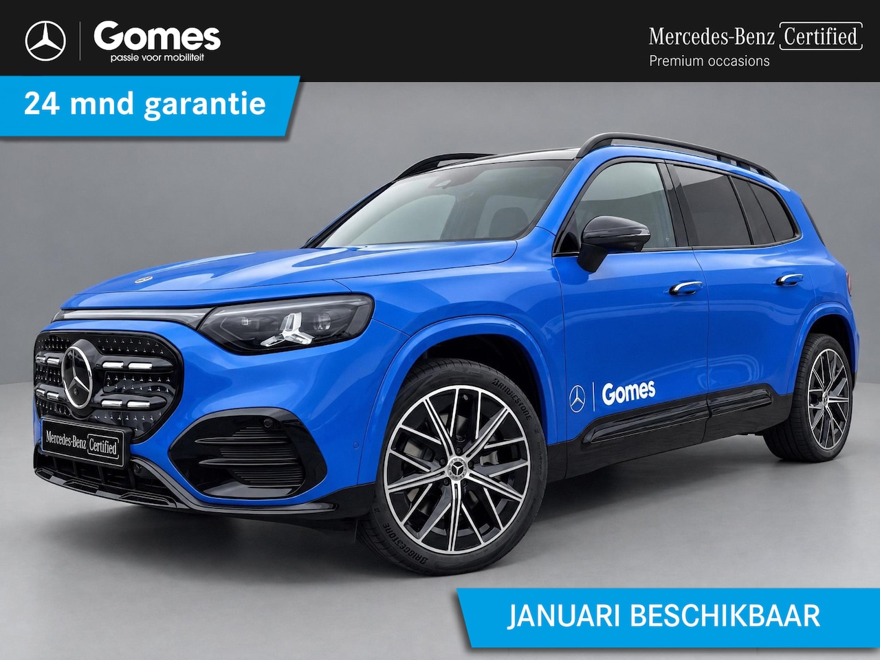 Mercedes-Benz GLB - 250+ Business Solution AMG | Night Pakket | Panoramadak | Trekhaak | Verstelbare Demping | - AutoWereld.nl