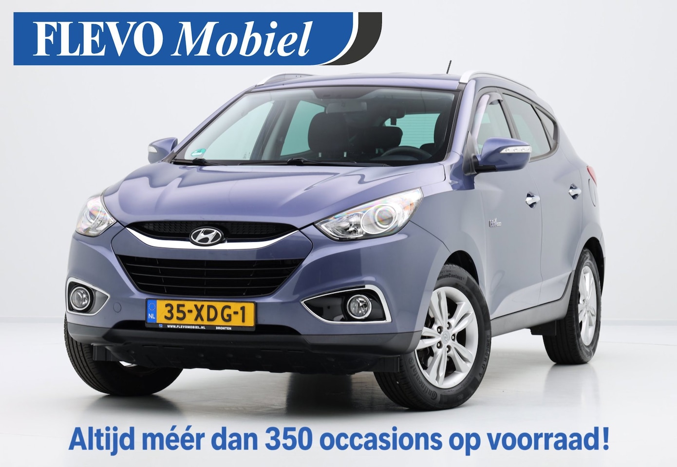 Hyundai ix35 - 1.6i GDI Style Clima|Cam|Navi|Half Leder|LMV - AutoWereld.nl