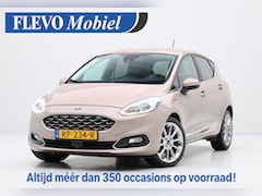 Ford Fiesta - 1.0 EcoBoost Vignale 5-drs Aut. Half Leder|CarPlay|Clima|Cam|ParkAsisst|Navi|LMV