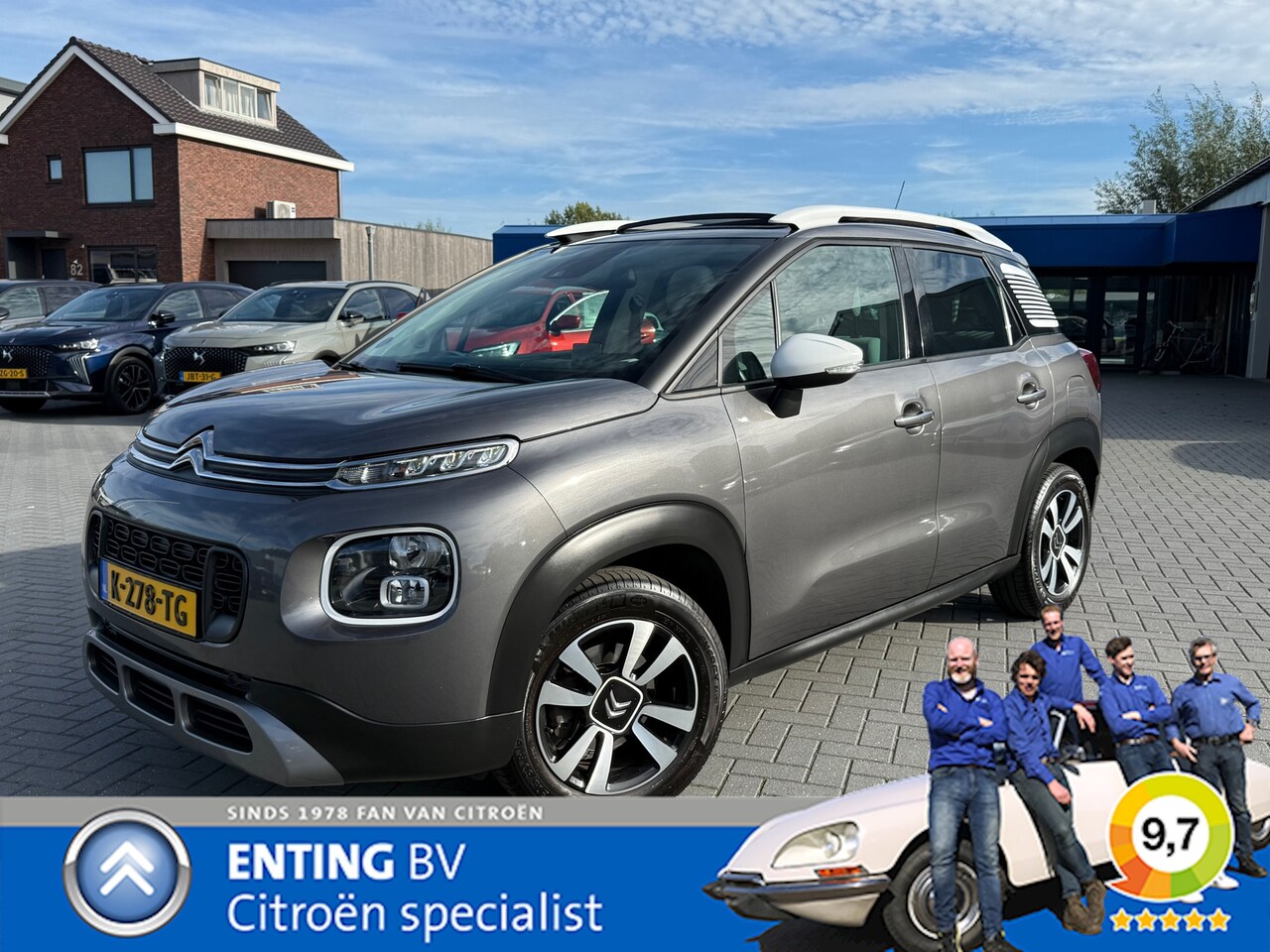 Citroën C3 Aircross - 1.2 PT 110 H6 SHINE HIFI SCHUIFDAK DAB+ TREKHAAK NIEUWE DIS RIEM - AutoWereld.nl