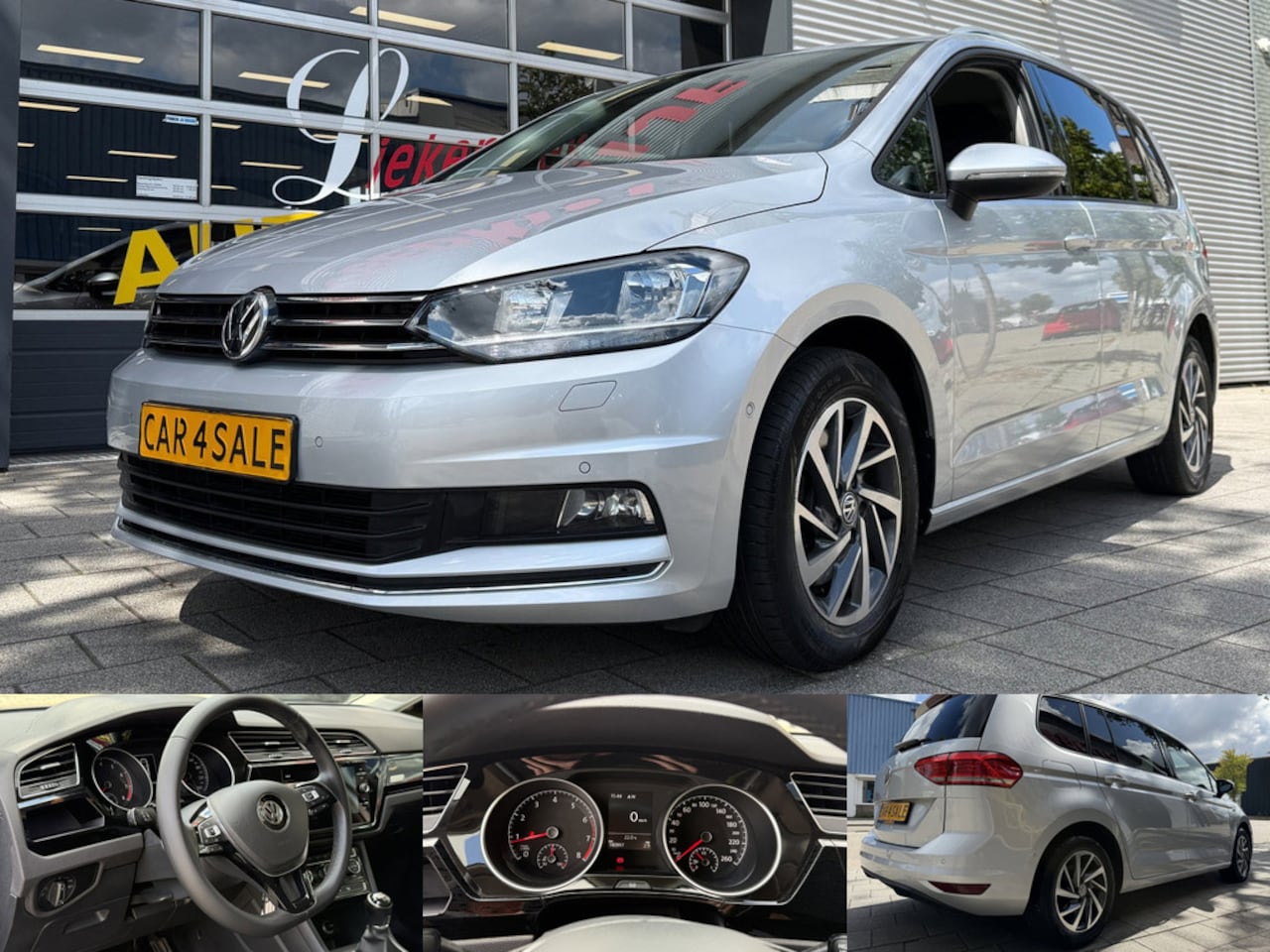 Volkswagen Touran - 1.2 TSI Sound BlueMotion Tech - Apple CarPlay / Navigatie I Airco I PDC I Veiligheid pakke - AutoWereld.nl