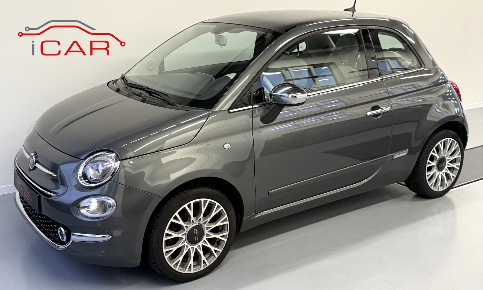 Fiat 500 - 1.2 Lounge 1.2 Lounge, Pano-Cruise-Carplay-Climate control - AutoWereld.nl