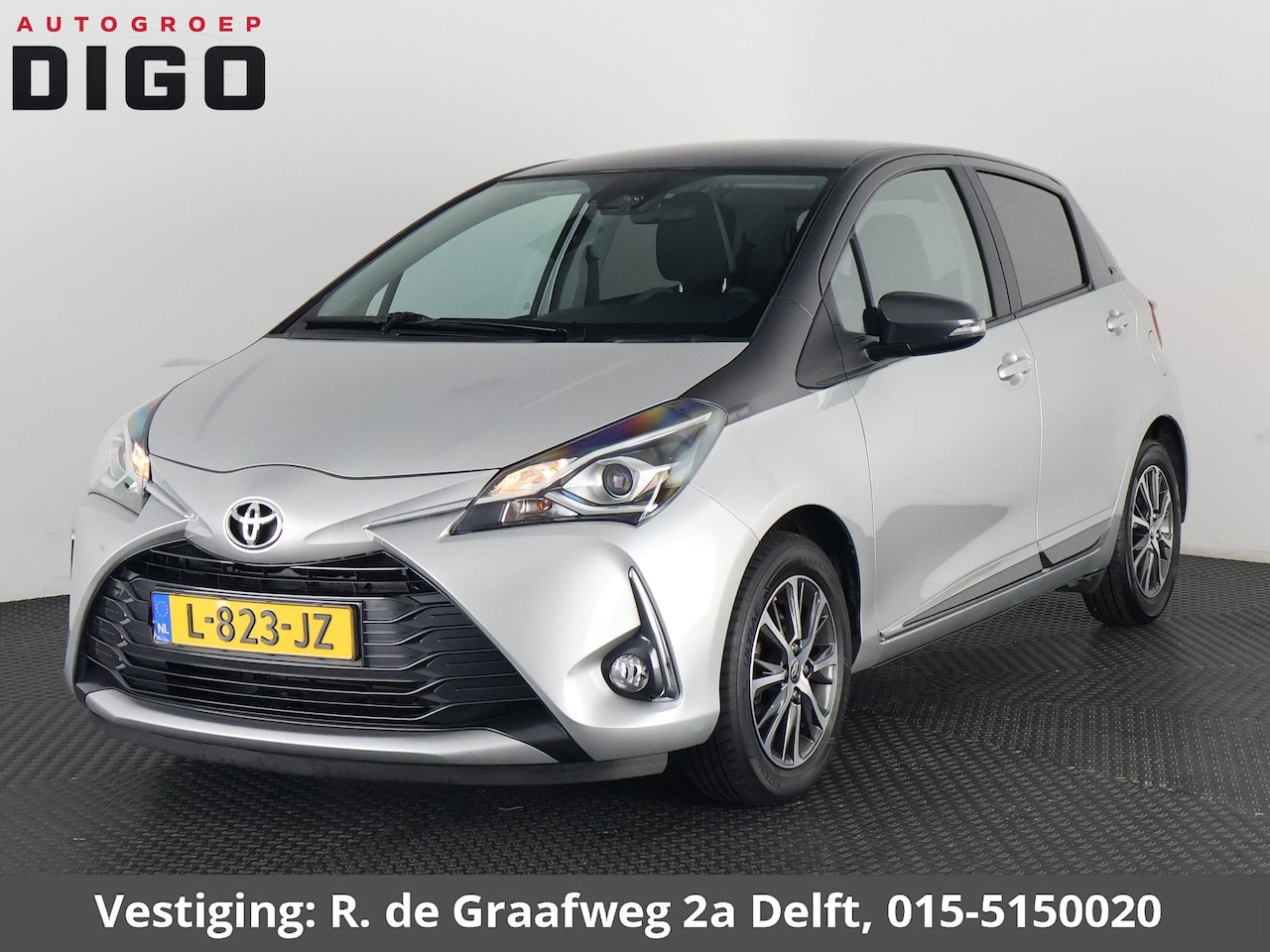 Toyota Yaris - 1.0 VVT-i Y20 Bi-Tone | Garantie tot 05-2029! | Navigatie | Camera | Cruise Control | Priv - AutoWereld.nl