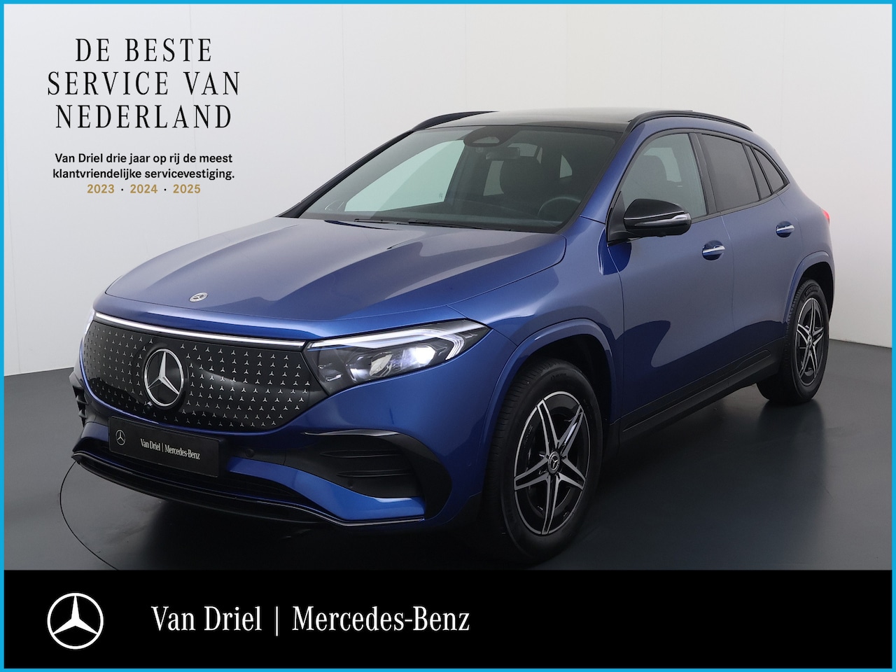 Mercedes-Benz EQA - EQA 250+ AMG Line 71 kWh | Pano HUD Burmester Memory Trekhaak - AutoWereld.nl