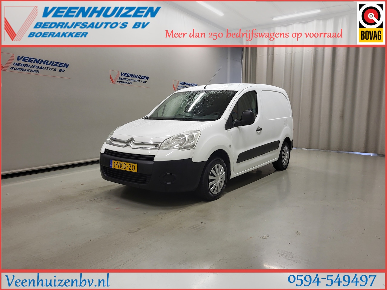 Citroën Berlingo - 1.6HDI Airco 3-Zits - AutoWereld.nl