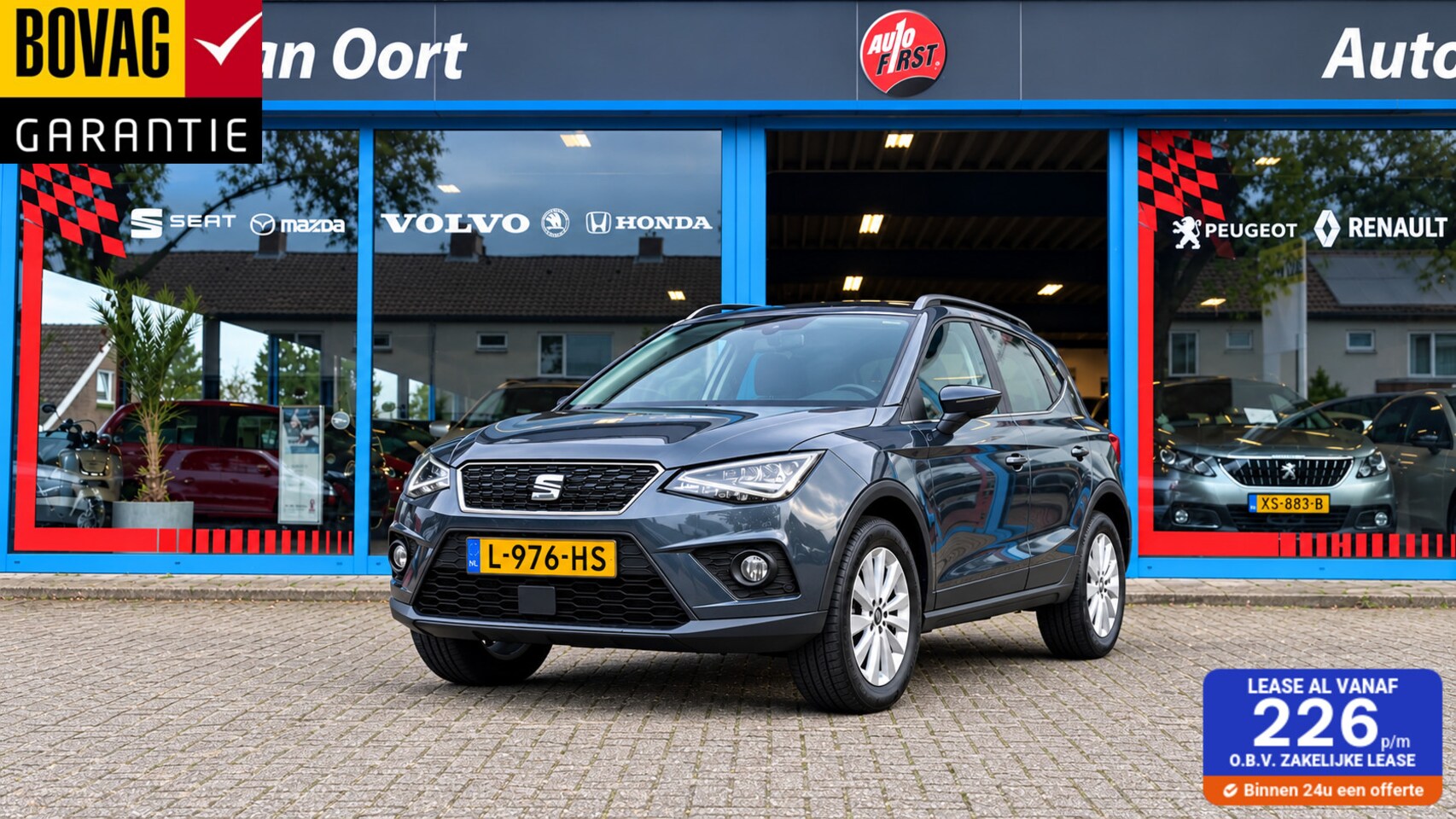 SEAT Arona - 1.0 TSI!! Carplay,Trekhaak,Camera,Stoel verw!!! - AutoWereld.nl