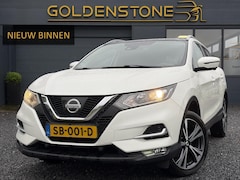 Nissan Qashqai - 1.2 N-Connecta ✓Ketting vv in 07-2023✓360° Camera✓2e Eigenaar✓Pano✓Navi✓Keyless✓116pk✓Pdc