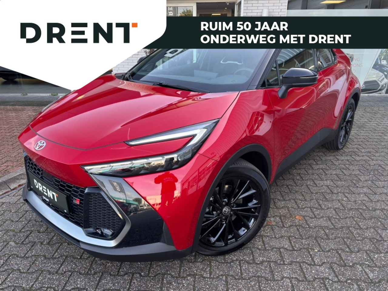Toyota C-HR - 2.0 PHEV 220 GR Sport Bi-Tone | HUD | JBL | Stuurwielverw. | 19 Inch| Elektrische achterkl - AutoWereld.nl