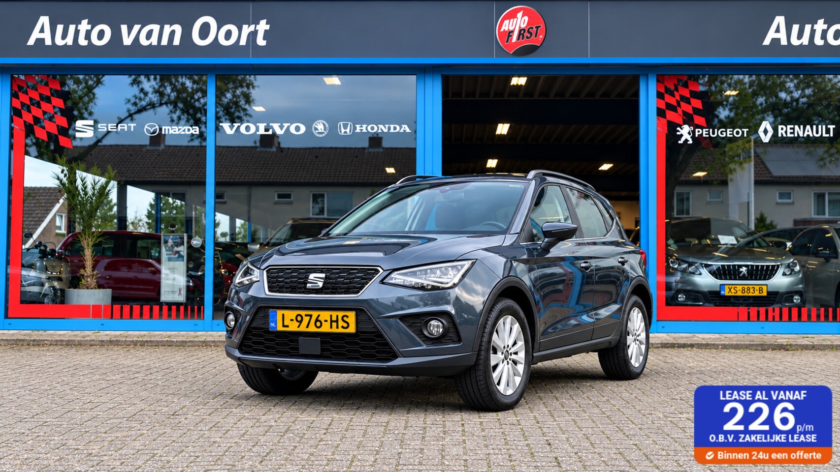 SEAT Arona - 1.0 TSI!! Carplay,Trekhaak,Camera,Stoel verw!!! - AutoWereld.nl