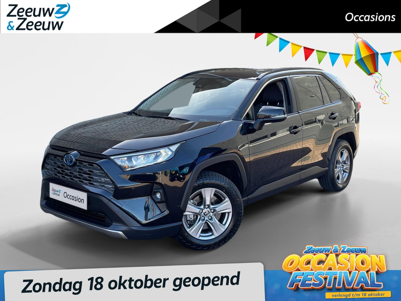 Toyota RAV4 - 2.5 Hybrid Business *Automaat*Navi via Carplay*Camera*Elekt. Achterklep*Adapt. Cruise Cont - AutoWereld.nl