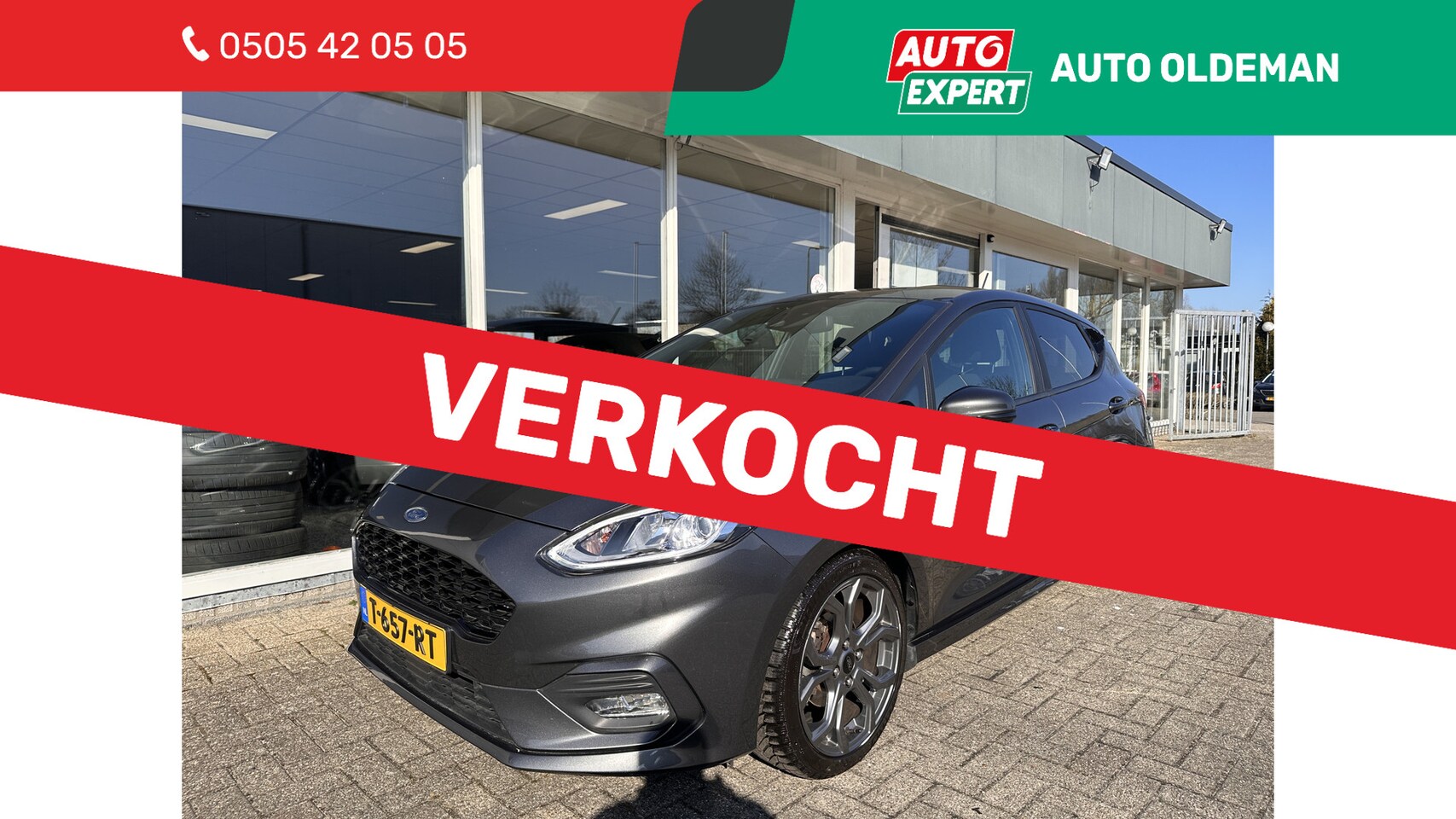 Ford Fiesta - 1.0 EcoBoost ST-Line CARPLAY,CLIMA,LICHTMETAAL - AutoWereld.nl