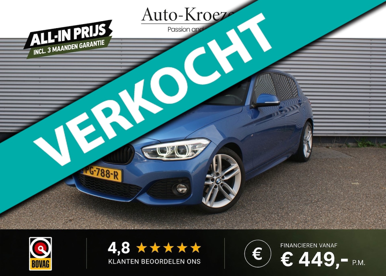 BMW 1-serie - 118i | M Pakket | Facelift Model | Led | Navigatie | - AutoWereld.nl