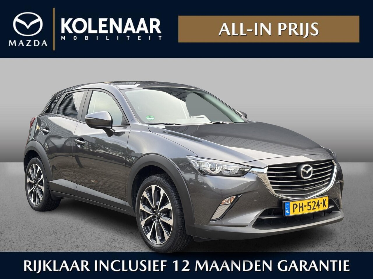 Mazda CX-3 - 2.0 SkyActiv-G 120 Dynamic /Cruise Control/Climate Control/NAV/Dealeronderhouden/ - AutoWereld.nl