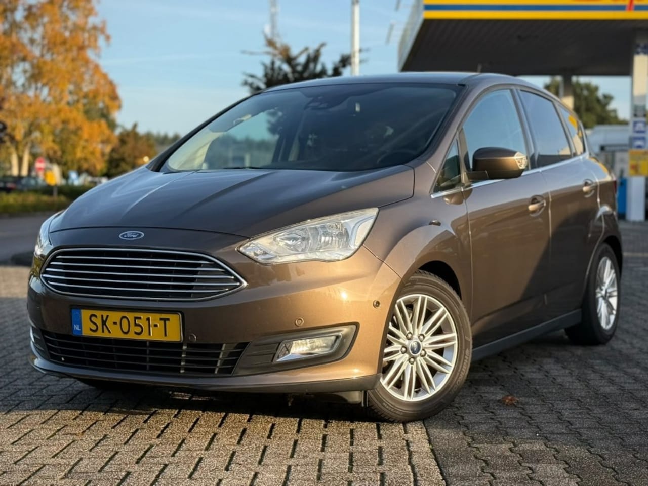 Ford C-Max - 1.0 ZEER MOOI MET NIEUWE DISTRIBUTIE CARPLAY CAMERA PARKEERHULP - AutoWereld.nl