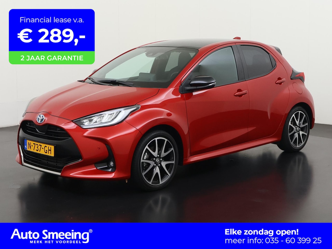 Toyota Yaris - 1.5 Hybrid Executive | Panoramadak | Trekhaak | JBL Sound | Stuurverwarming | Zondag Open! - AutoWereld.nl