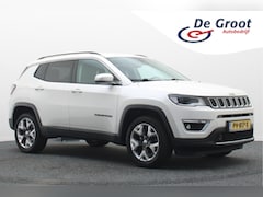 Jeep Compass - 1.4 MultiAir Limited 4x4 Leer, Apple Carplay, Trekhaak, Memory, Stuur-/Stoelverwarming, PD