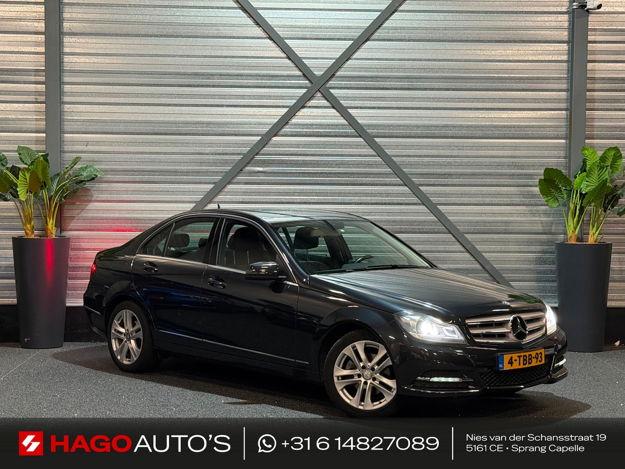 Mercedes-Benz C-klasse - 180 Avantgarde AUT/XENON/NAVI/CRUISE/PDC/CAMERA/VDOH/CLIMATE/NAP/APK/GARANTIE - AutoWereld.nl