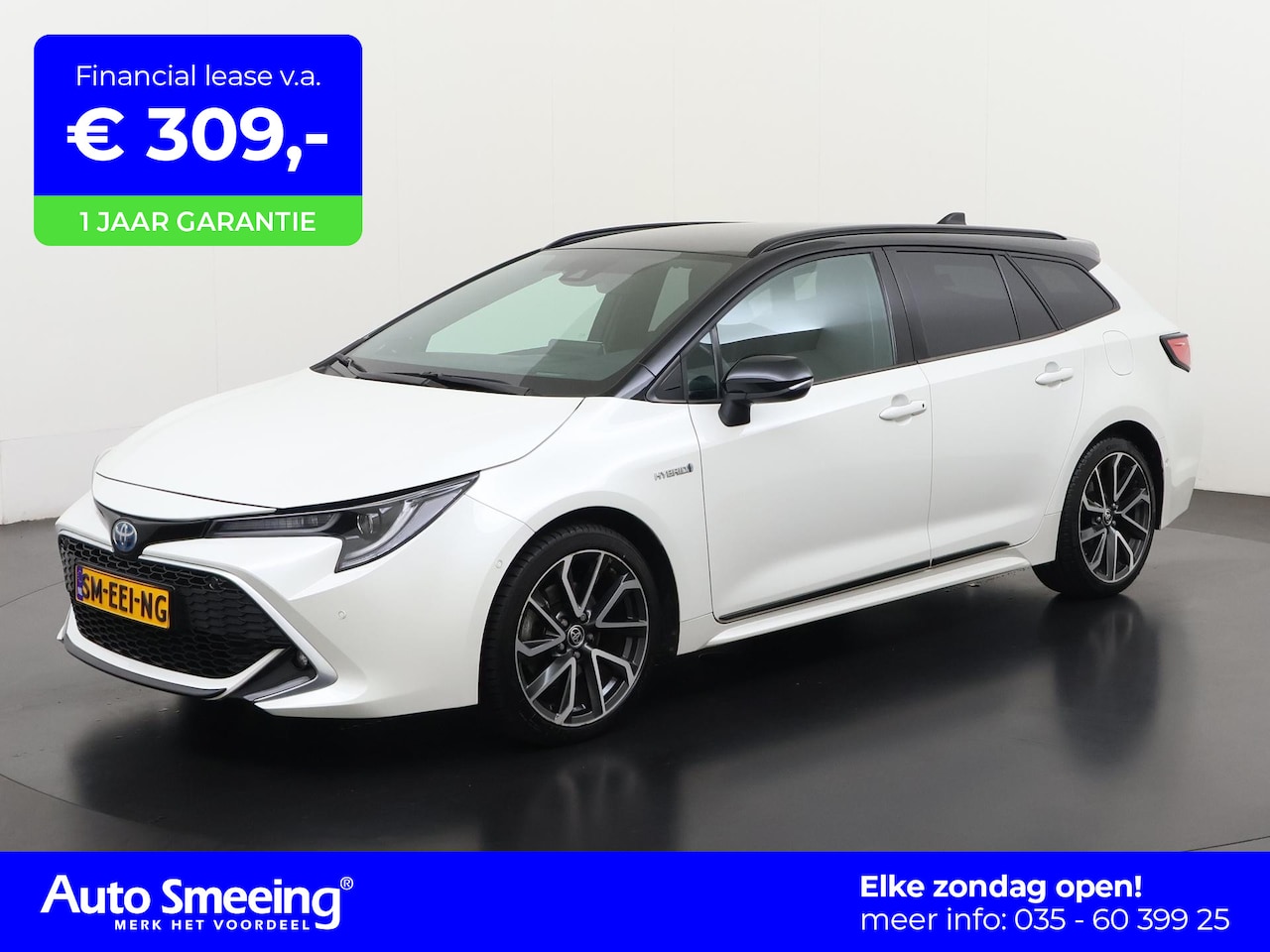 Toyota Corolla Touring Sports - 2.0 Hybrid Executive Bi Tone | Head-Up | Leder/alcantara | JBL | Zondag Open! - AutoWereld.nl