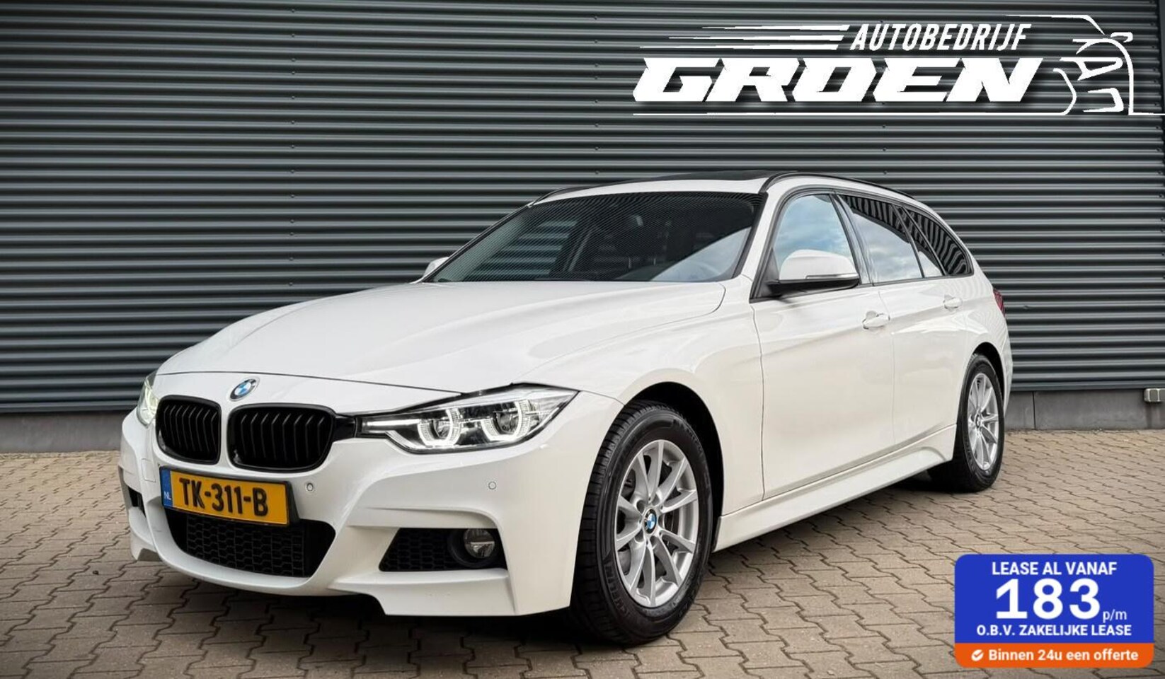 BMW 3-serie Touring - 320d High Executive LED|PANO|CAM|TREKHA - AutoWereld.nl